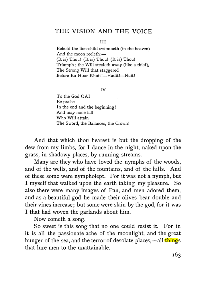 Original scan of The Vision and the Voice, PDF page 165