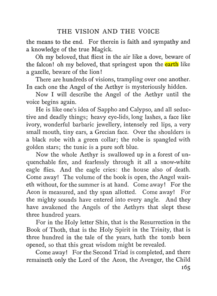 Original scan of The Vision and the Voice, PDF page 167