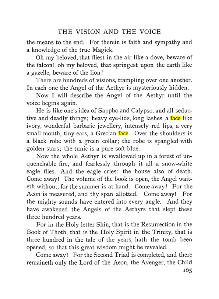 Original scan of The Vision and the Voice, PDF page 167