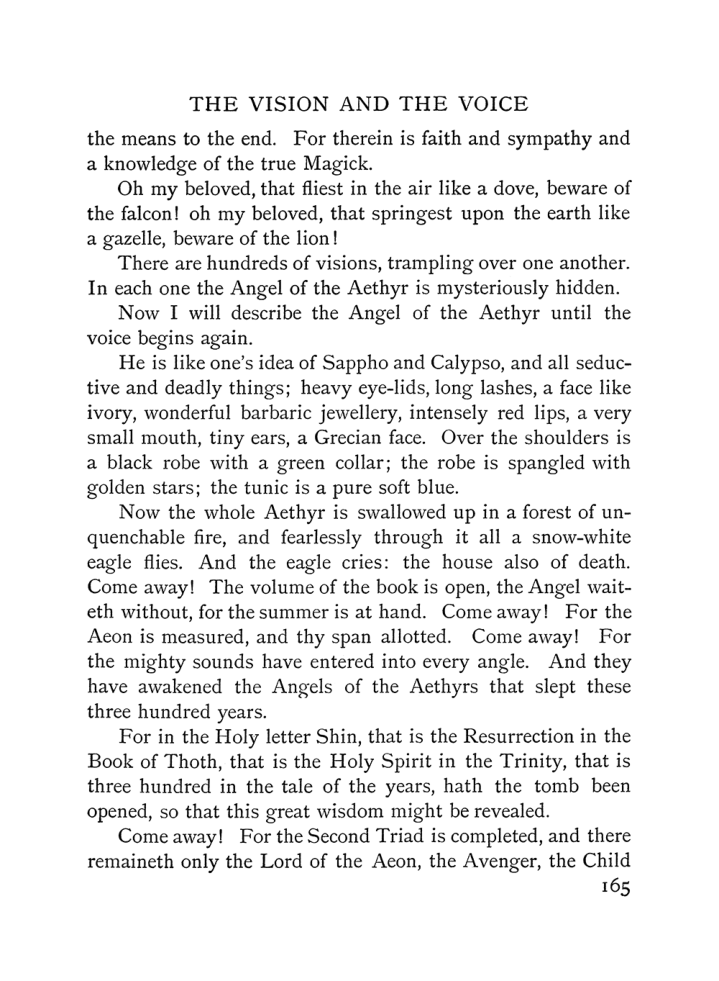 Original scan of The Vision and the Voice, PDF page 167