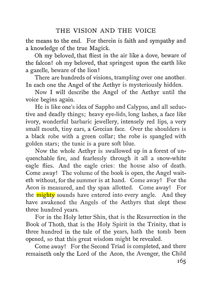 Original scan of The Vision and the Voice, PDF page 167