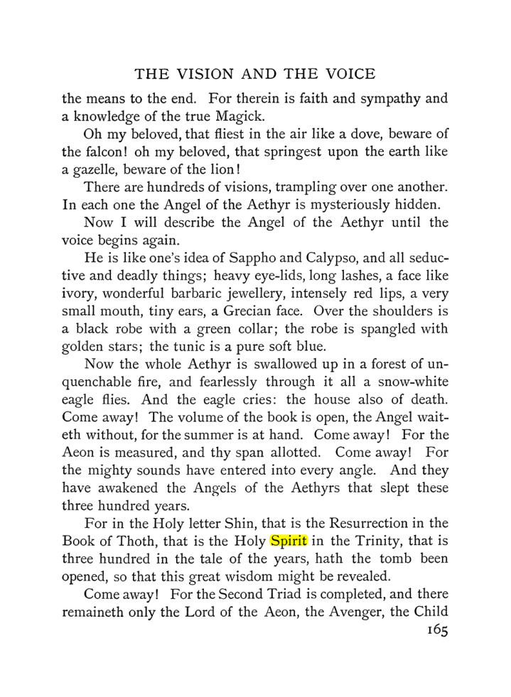 Original scan of The Vision and the Voice, PDF page 167