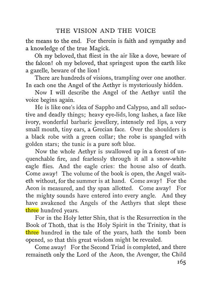 Original scan of The Vision and the Voice, PDF page 167