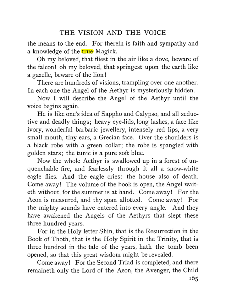Original scan of The Vision and the Voice, PDF page 167