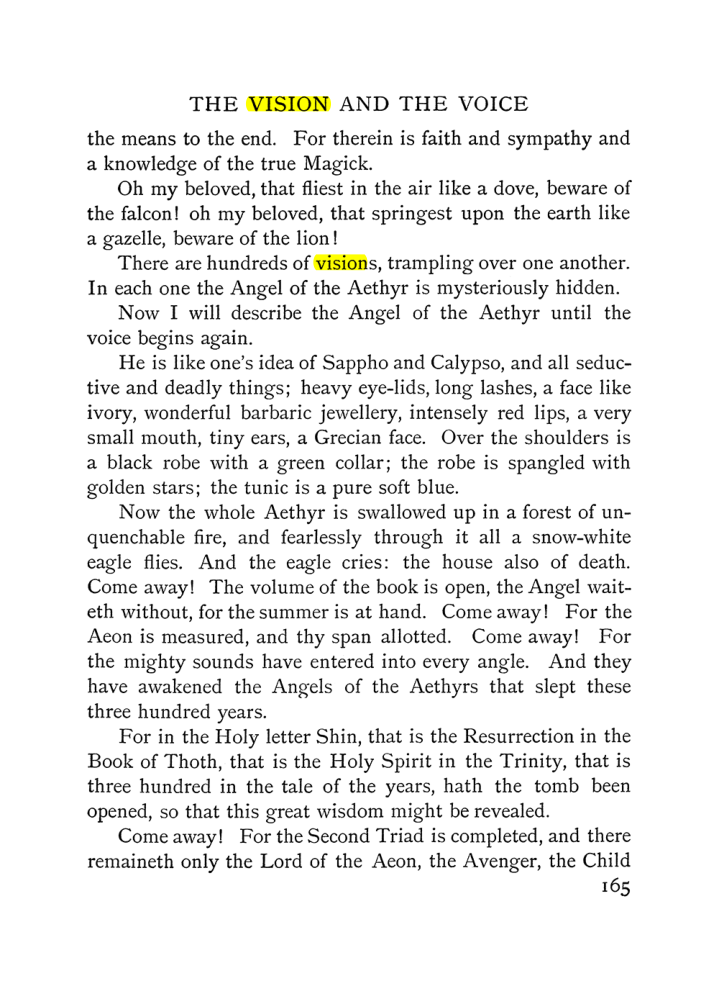 Original scan of The Vision and the Voice, PDF page 167