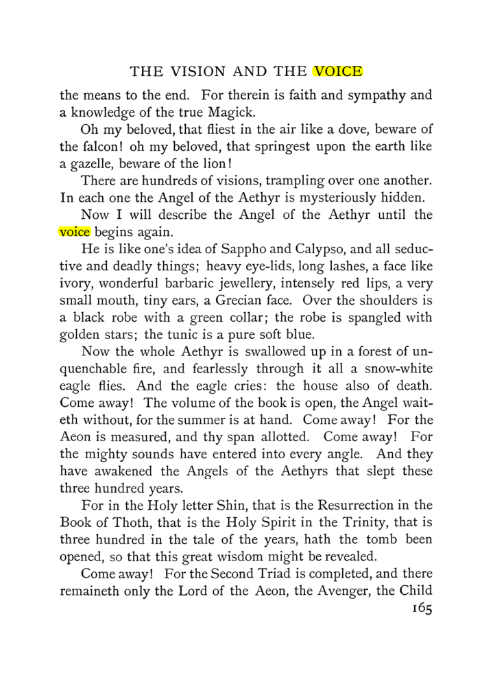 Original scan of The Vision and the Voice, PDF page 167