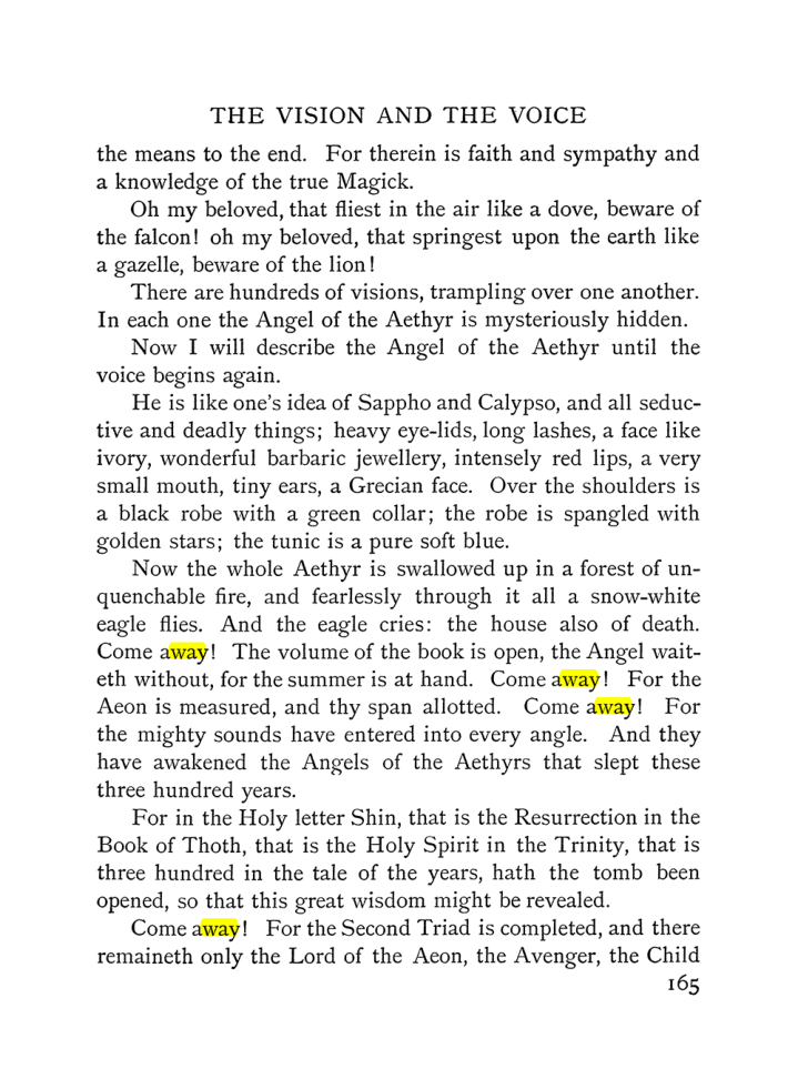 Original scan of The Vision and the Voice, PDF page 167