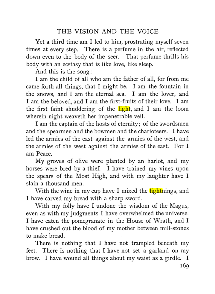 Original scan of The Vision and the Voice, PDF page 171