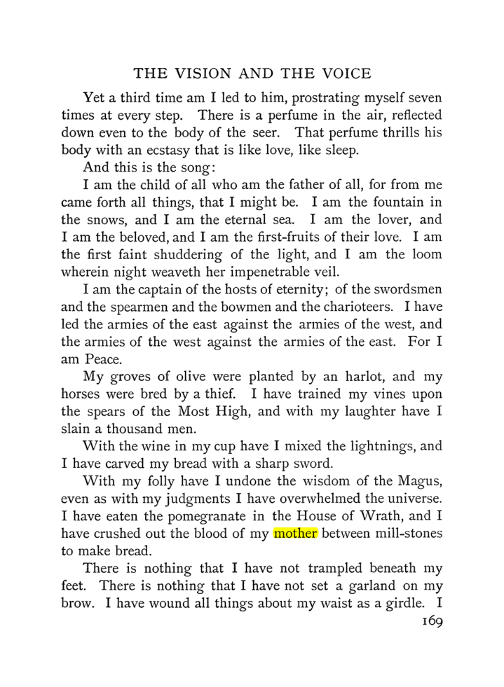 Original scan of The Vision and the Voice, PDF page 171