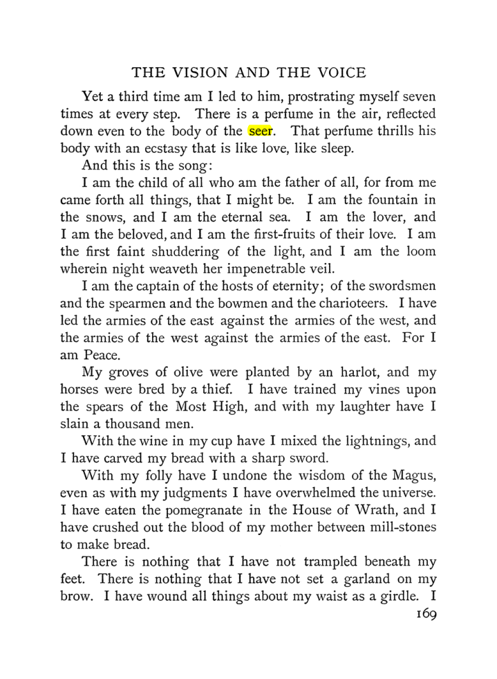 Original scan of The Vision and the Voice, PDF page 171