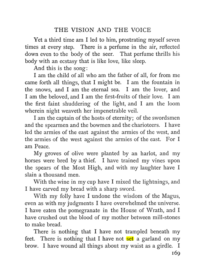 Original scan of The Vision and the Voice, PDF page 171