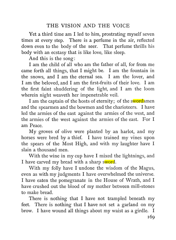 Original scan of The Vision and the Voice, PDF page 171