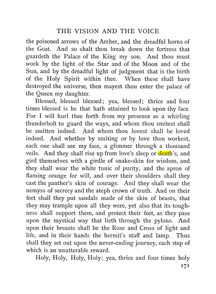 Original scan of The Vision and the Voice, PDF page 173