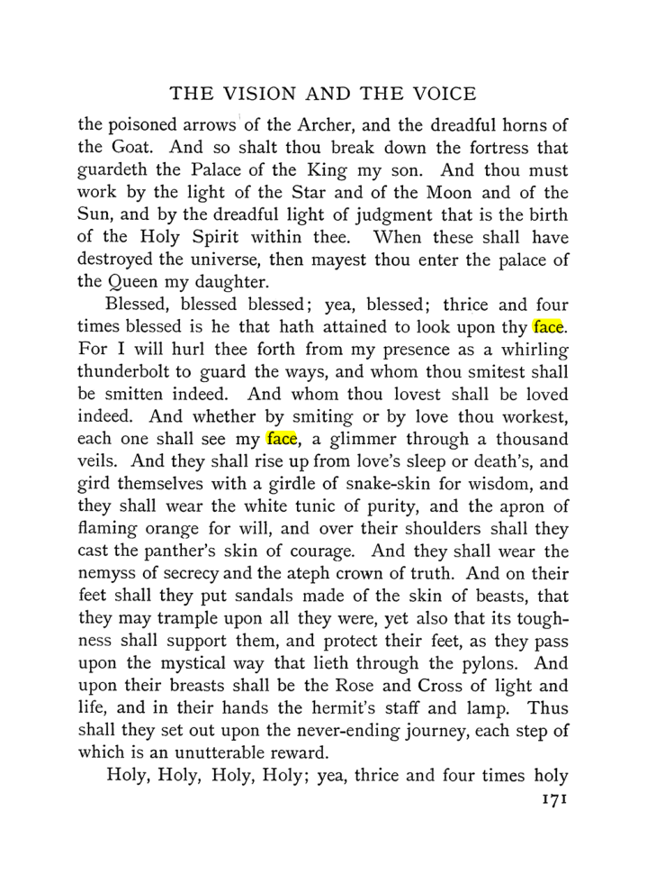 Original scan of The Vision and the Voice, PDF page 173