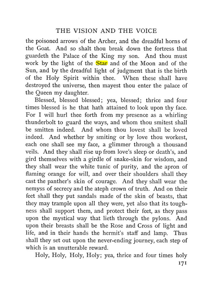 Original scan of The Vision and the Voice, PDF page 173