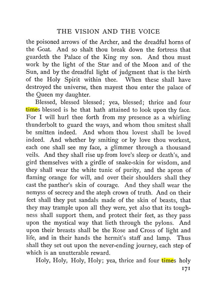 Original scan of The Vision and the Voice, PDF page 173