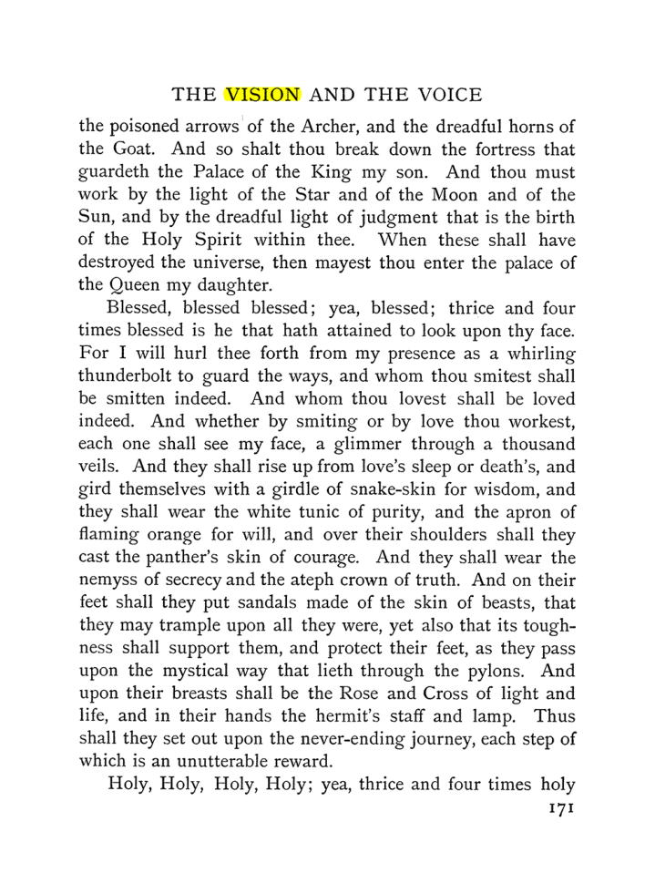 Original scan of The Vision and the Voice, PDF page 173