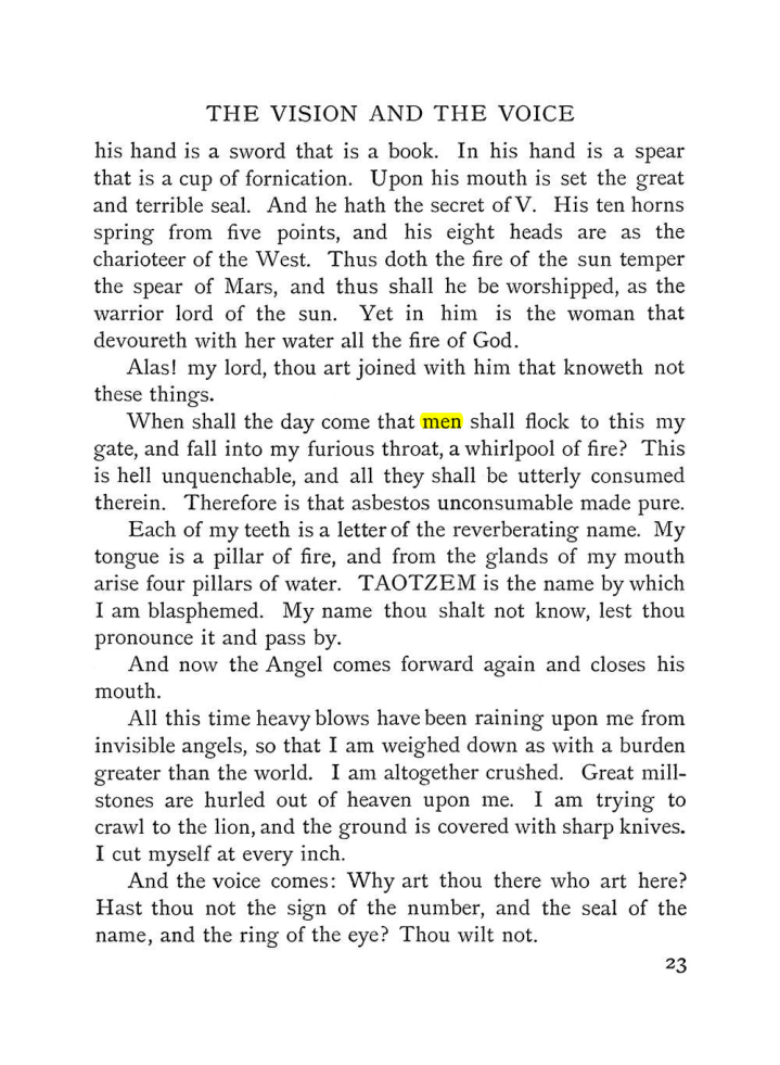 Original scan of The Vision and the Voice, PDF page 25