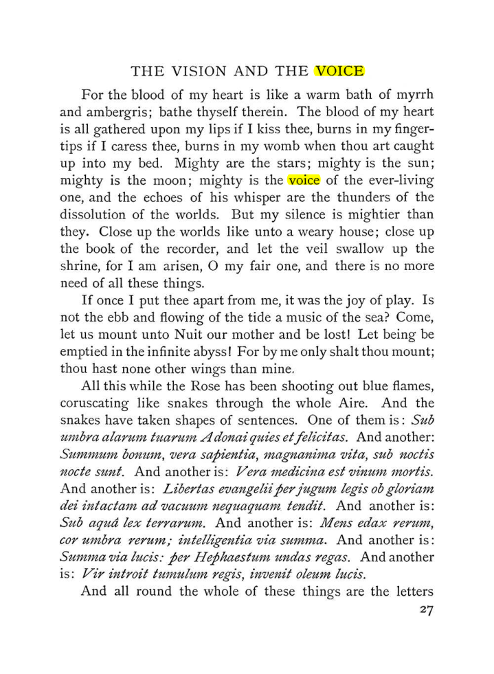 Original scan of The Vision and the Voice, PDF page 29