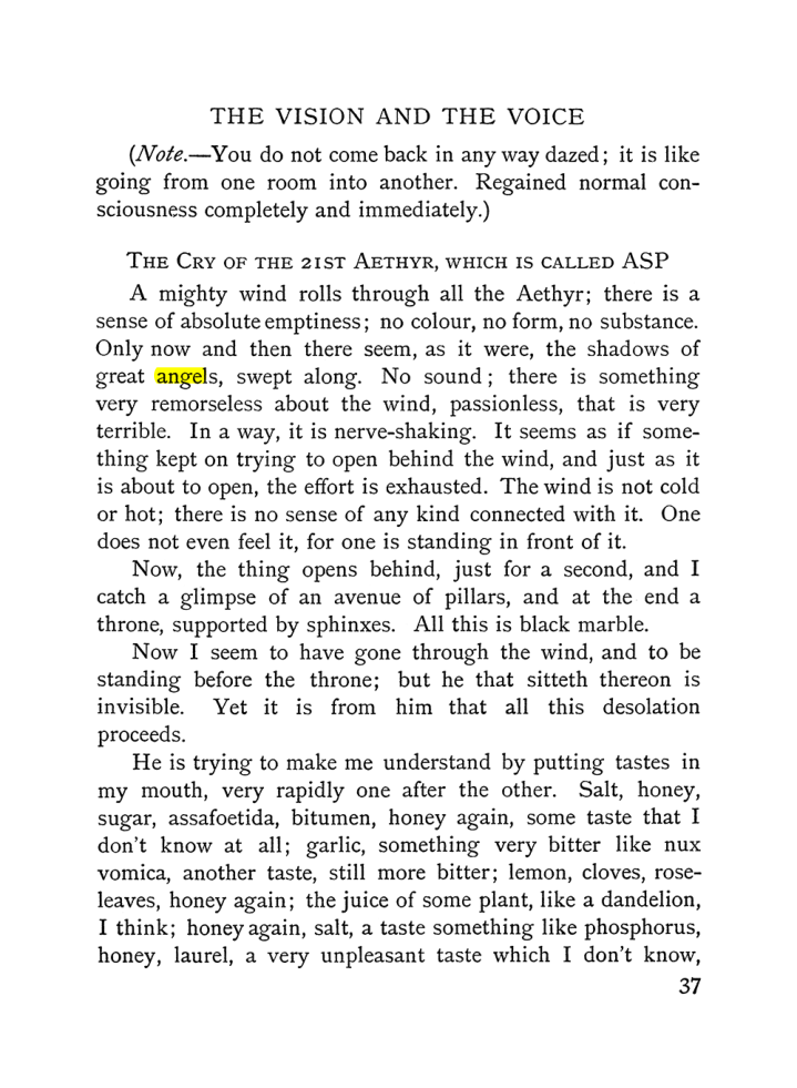Original scan of The Vision and the Voice, PDF page 39