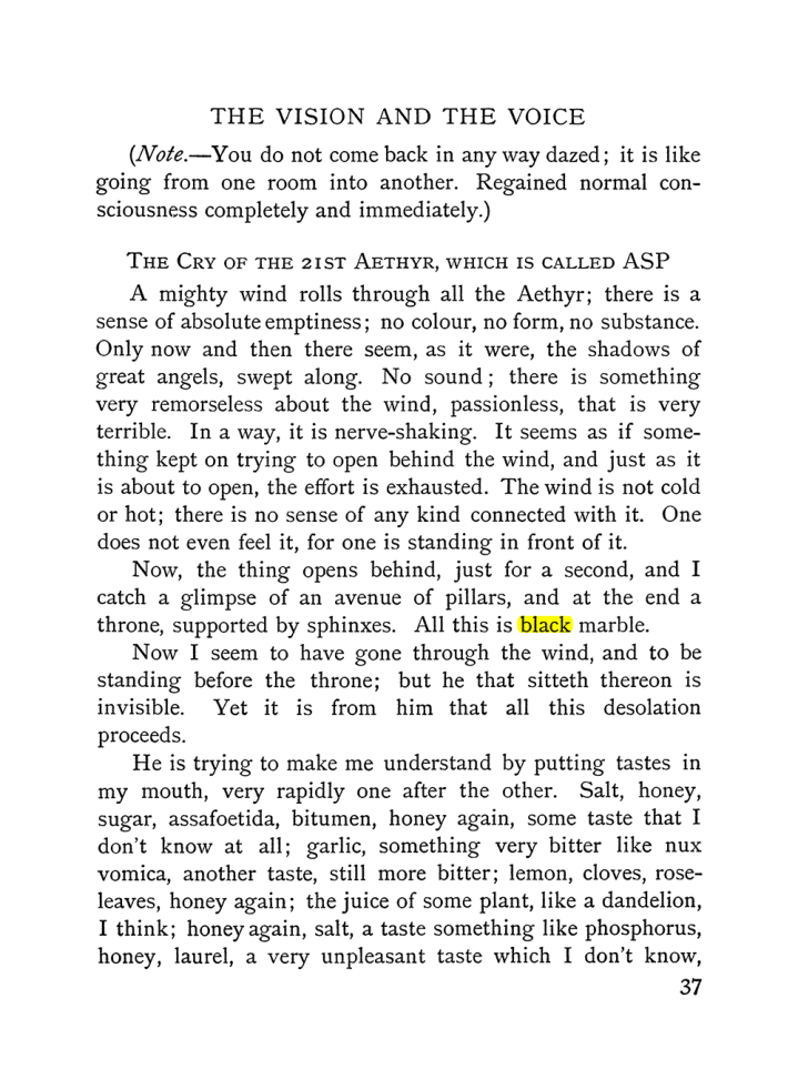 Original scan of The Vision and the Voice, PDF page 39