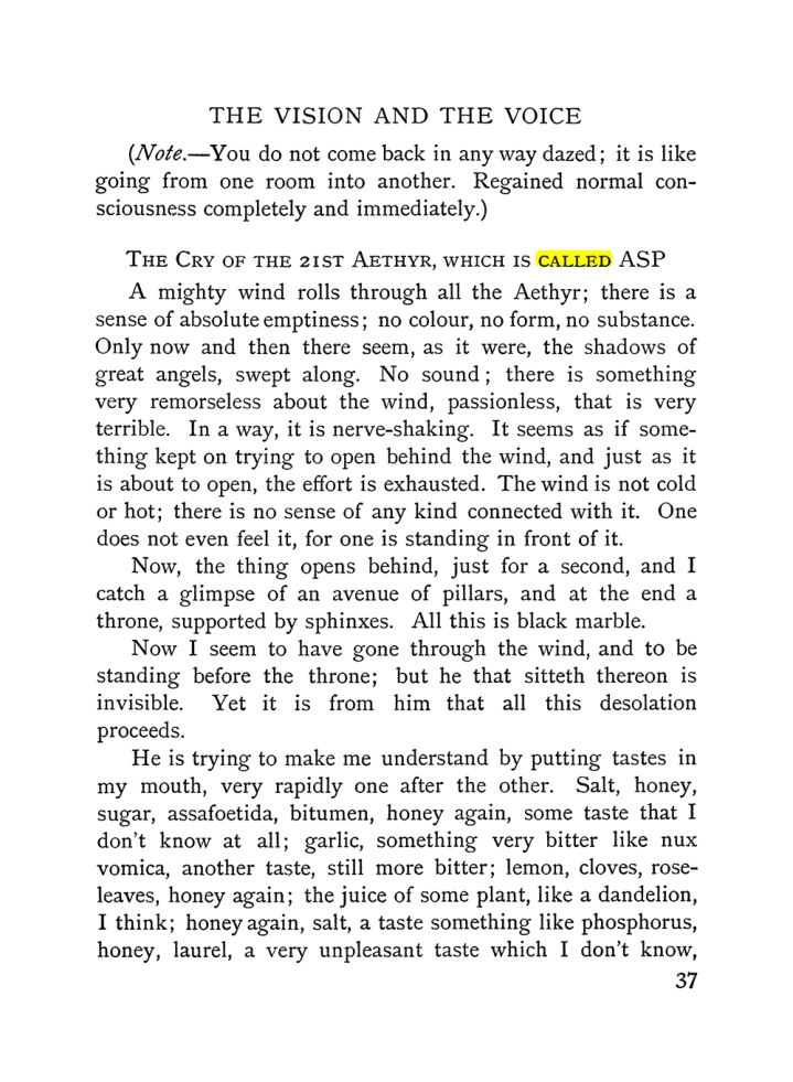 Original scan of The Vision and the Voice, PDF page 39