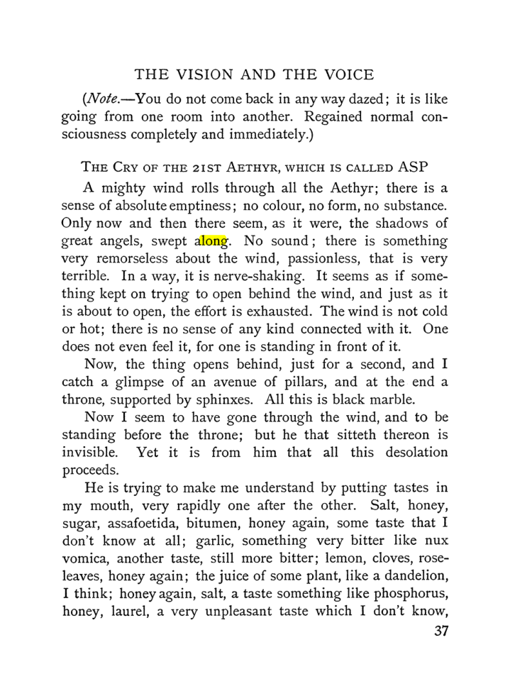 Original scan of The Vision and the Voice, PDF page 39