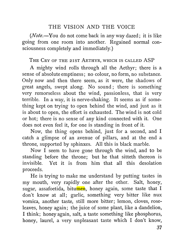 Original scan of The Vision and the Voice, PDF page 39