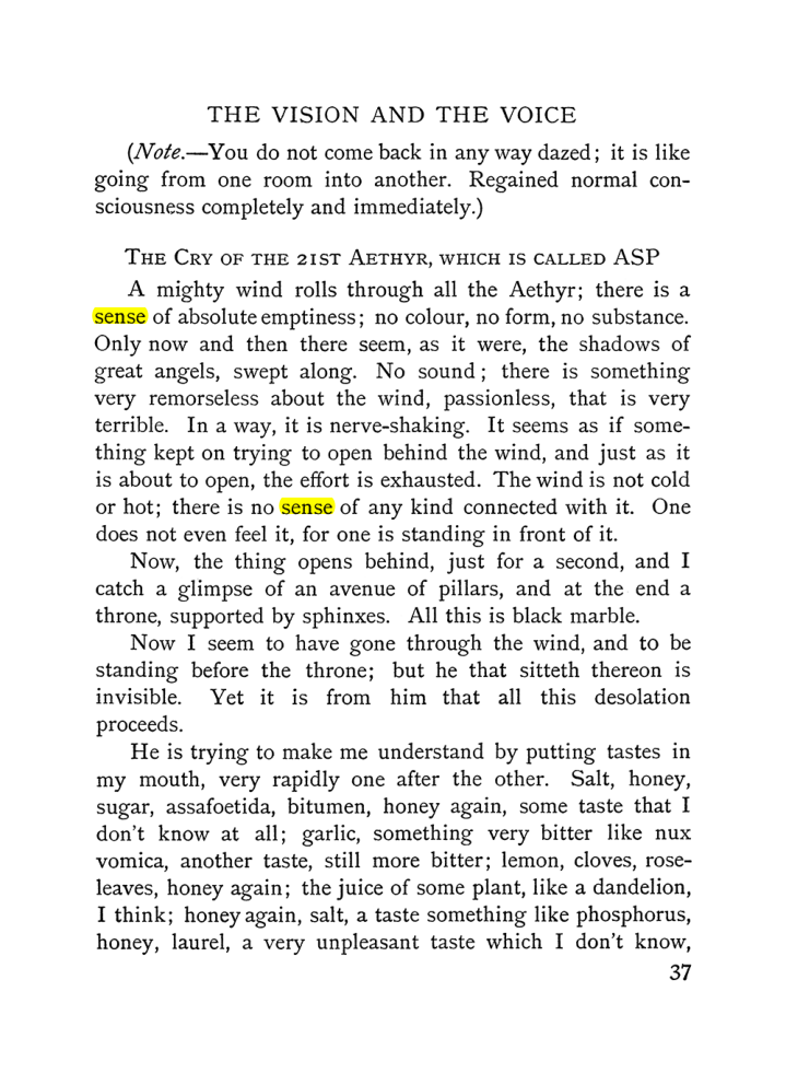 Original scan of The Vision and the Voice, PDF page 39