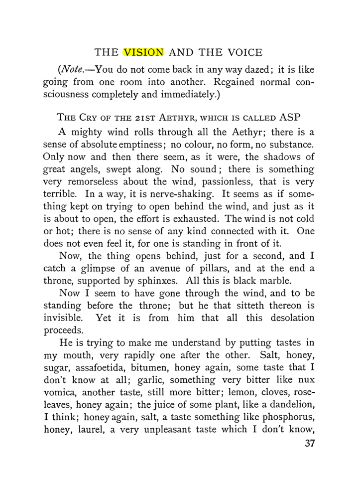 Original scan of The Vision and the Voice, PDF page 39
