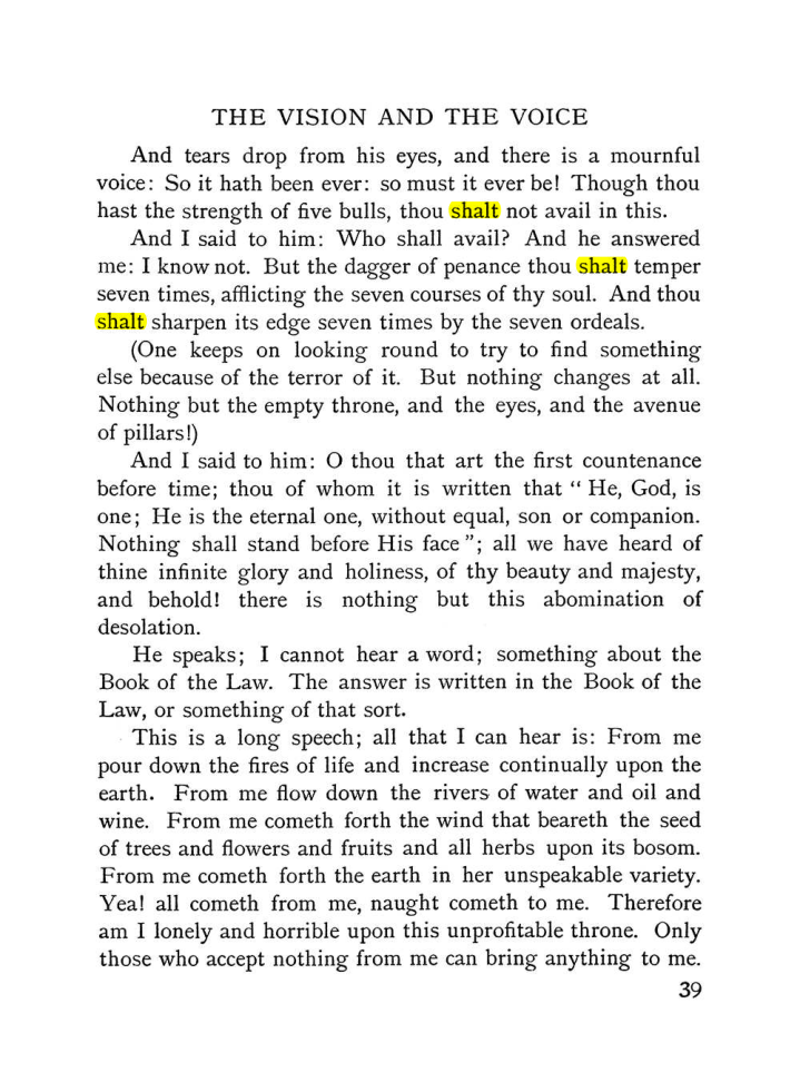 Original scan of The Vision and the Voice, PDF page 41