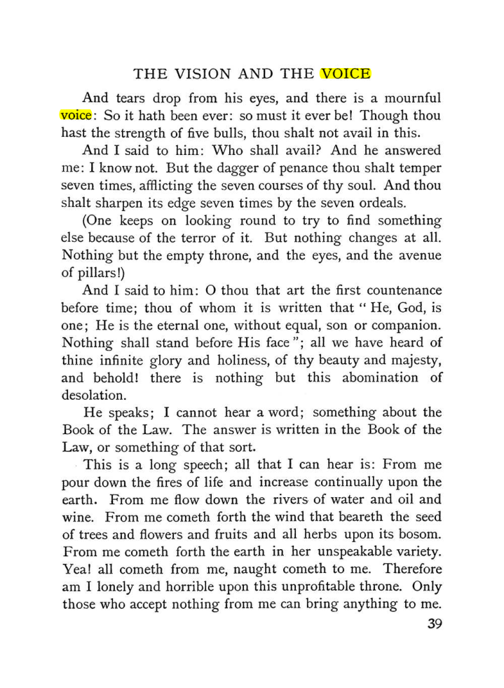 Original scan of The Vision and the Voice, PDF page 41
