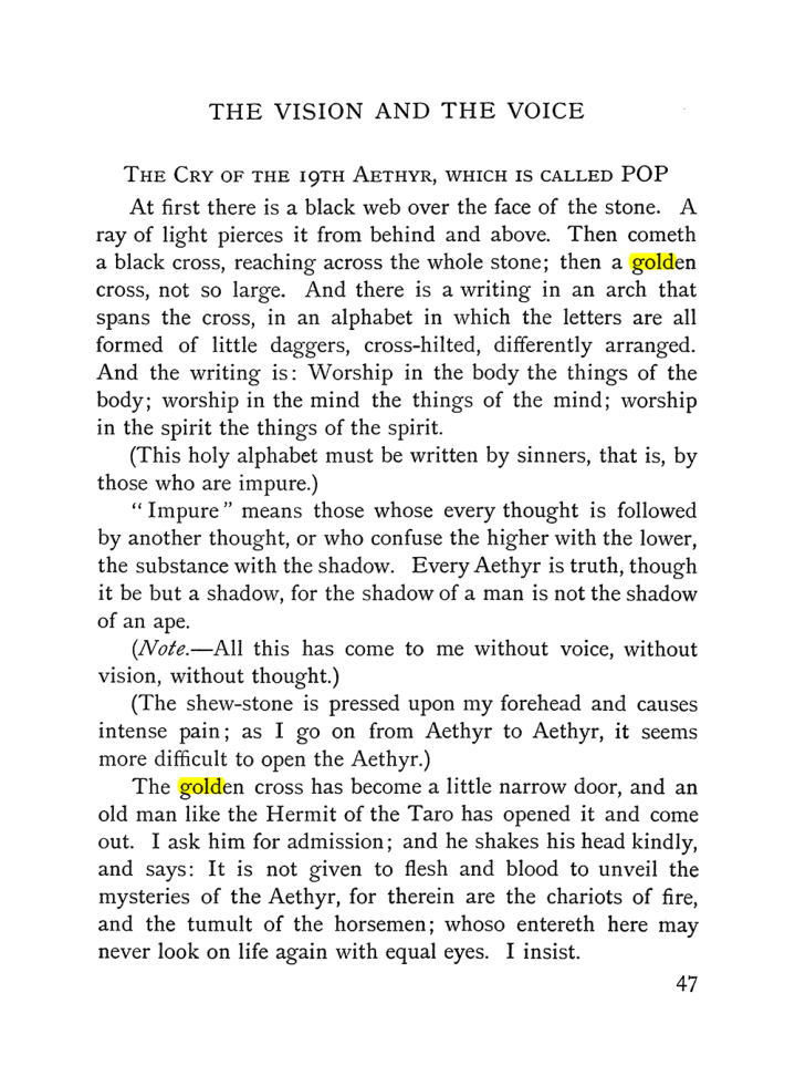 Original scan of The Vision and the Voice, PDF page 49