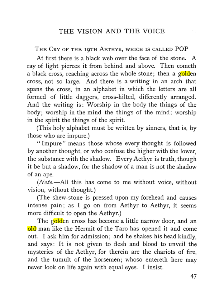 Original scan of The Vision and the Voice, PDF page 49