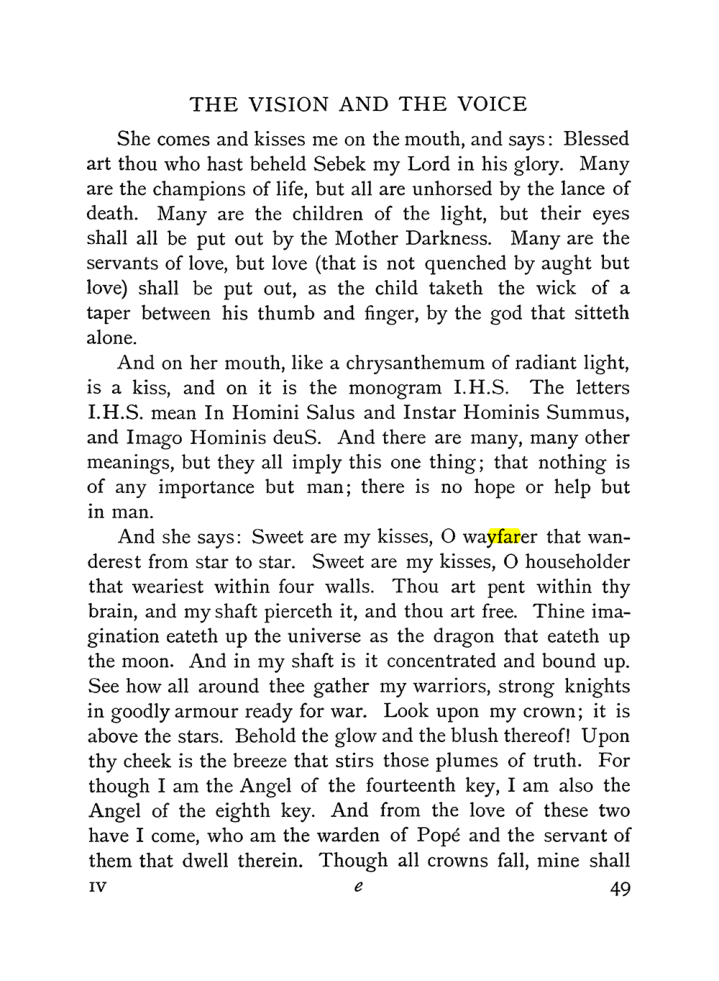 Original scan of The Vision and the Voice, PDF page 51