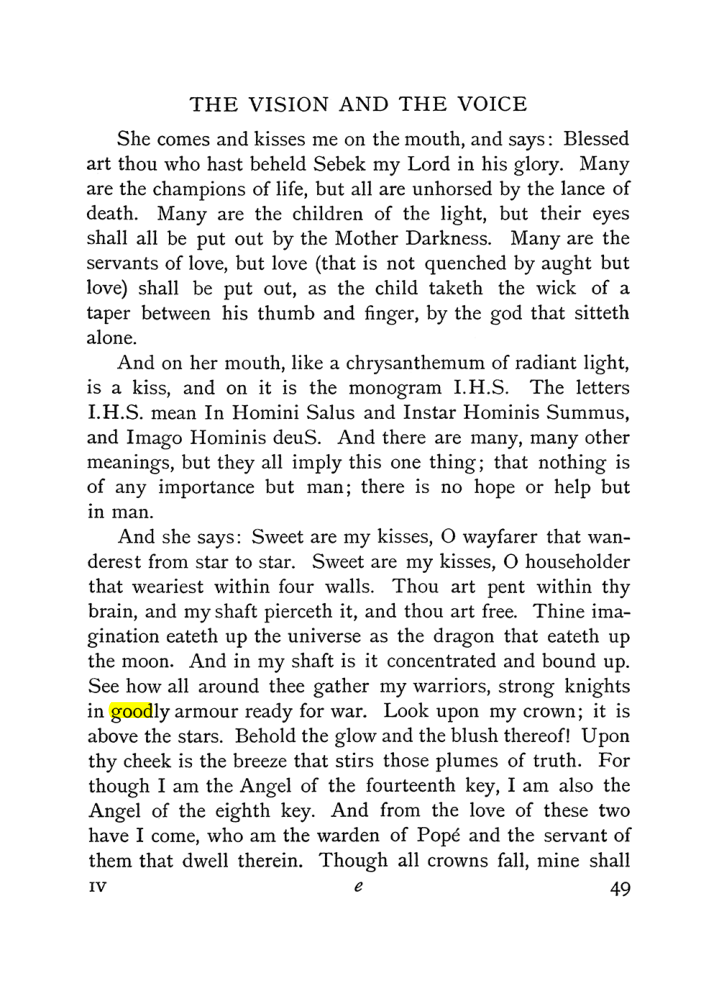 Original scan of The Vision and the Voice, PDF page 51