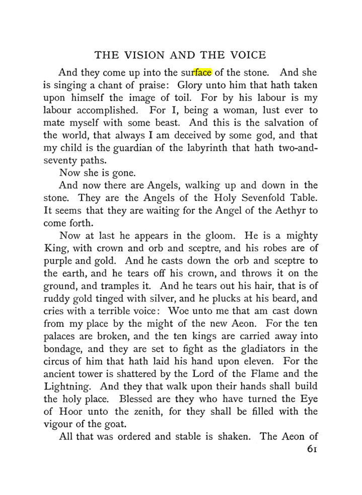 Original scan of The Vision and the Voice, PDF page 63