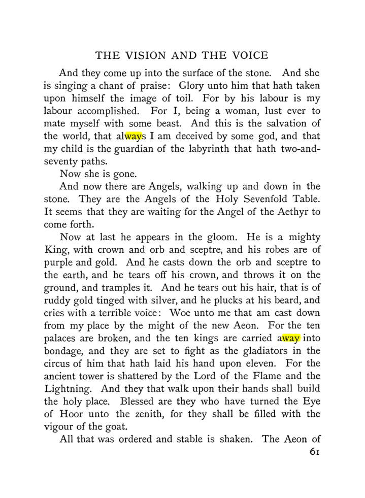 Original scan of The Vision and the Voice, PDF page 63