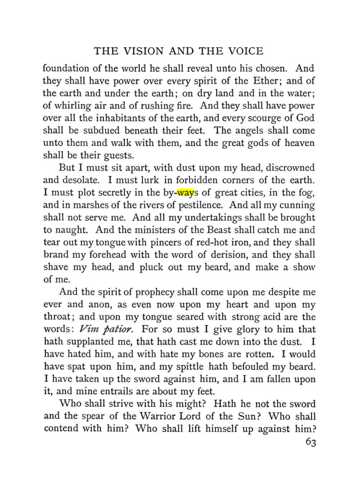 Original scan of The Vision and the Voice, PDF page 65