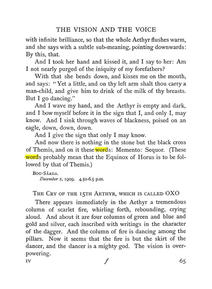 Original scan of The Vision and the Voice, PDF page 67