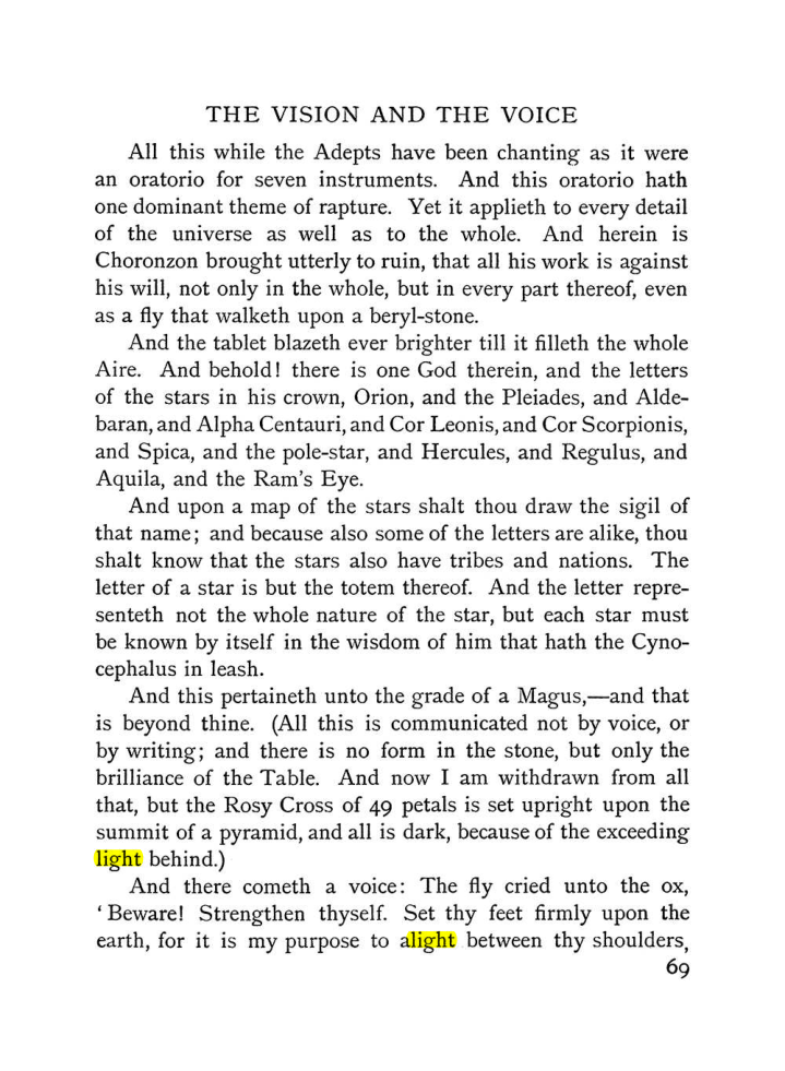 Original scan of The Vision and the Voice, PDF page 71