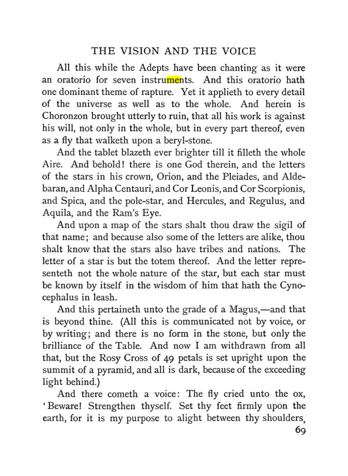 Original scan of The Vision and the Voice, PDF page 71