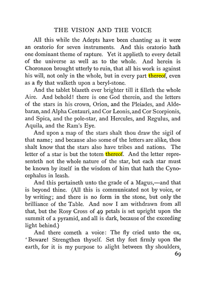 Original scan of The Vision and the Voice, PDF page 71