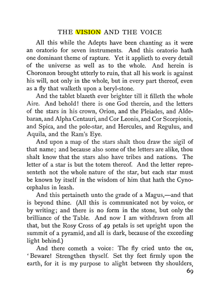 Original scan of The Vision and the Voice, PDF page 71
