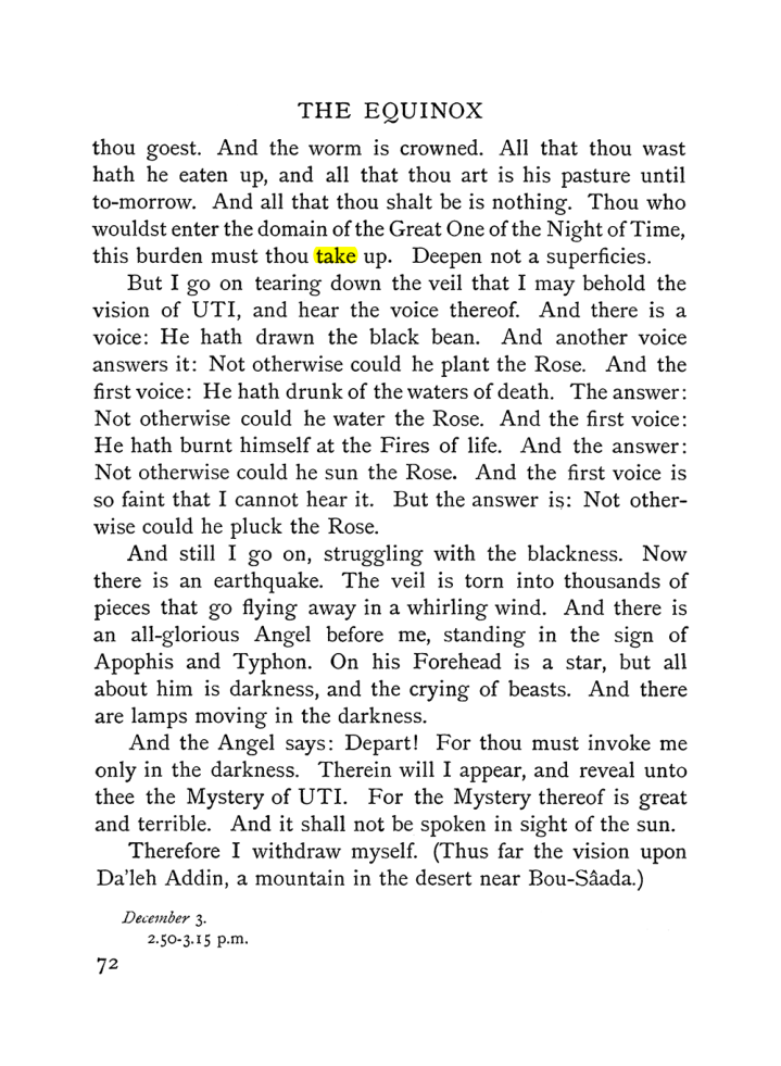 Original scan of The Vision and the Voice, PDF page 74