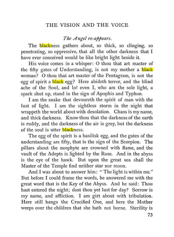 Original scan of The Vision and the Voice, PDF page 75