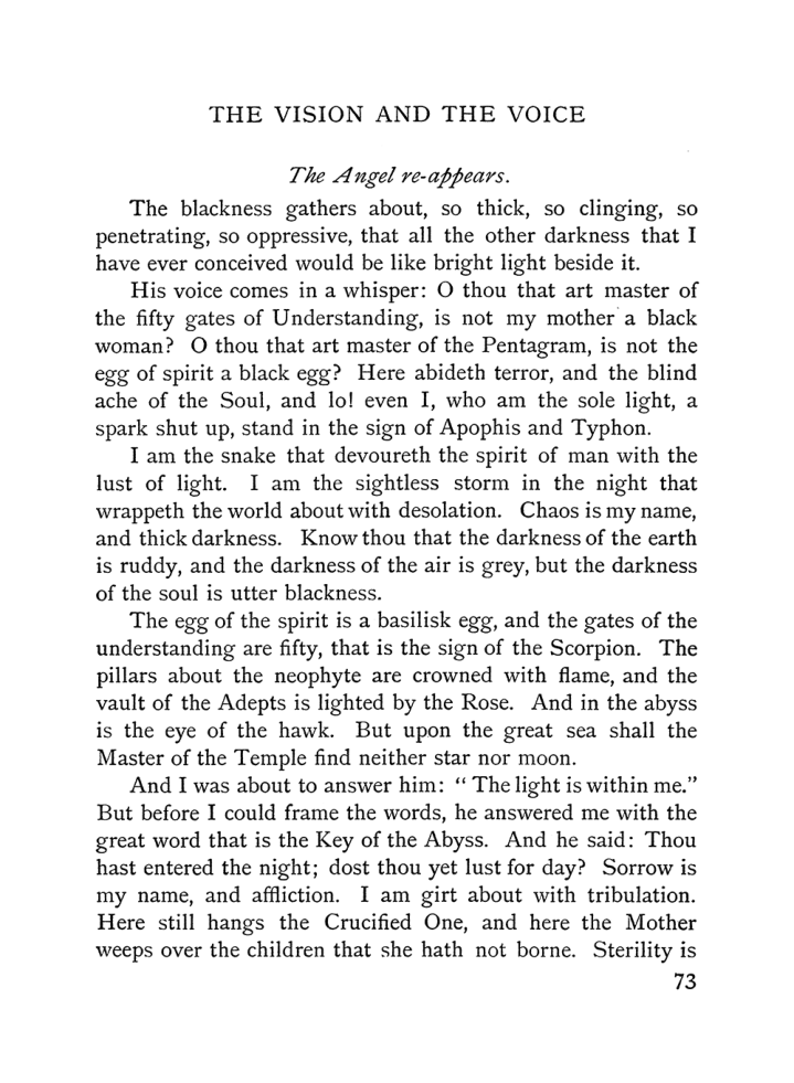 Original scan of The Vision and the Voice, PDF page 75