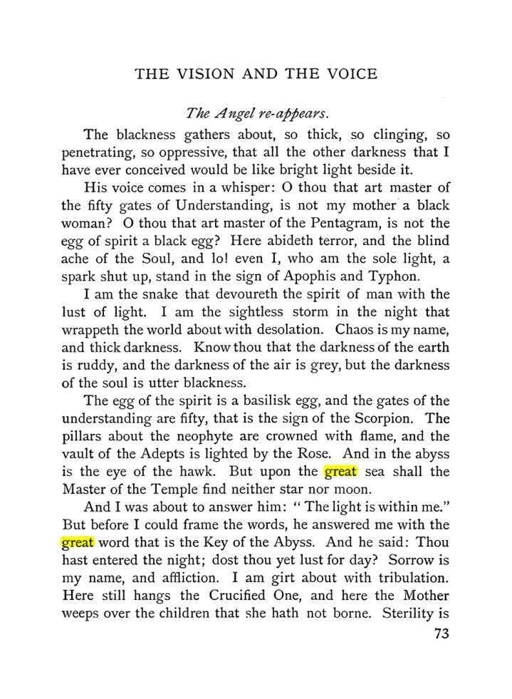 Original scan of The Vision and the Voice, PDF page 75
