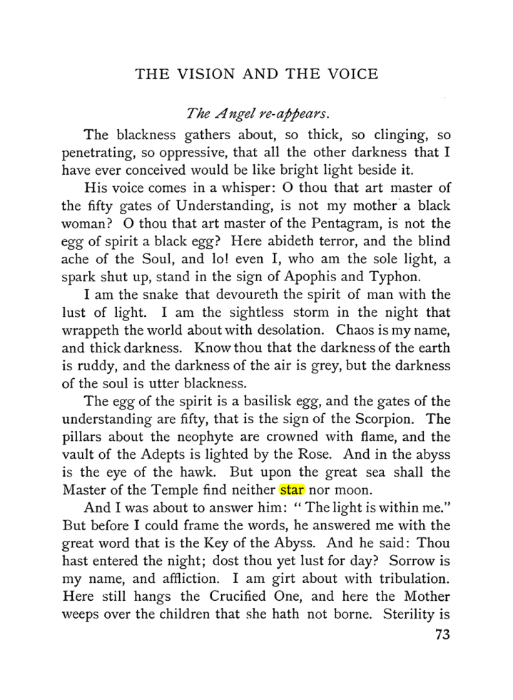 Original scan of The Vision and the Voice, PDF page 75