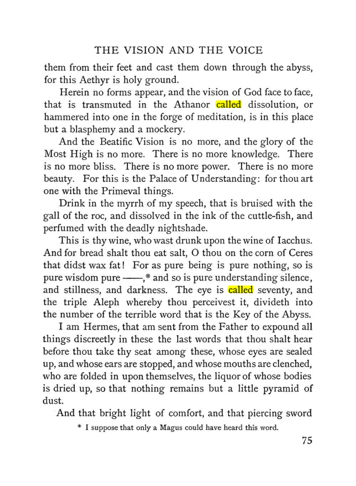 Original scan of The Vision and the Voice, PDF page 77